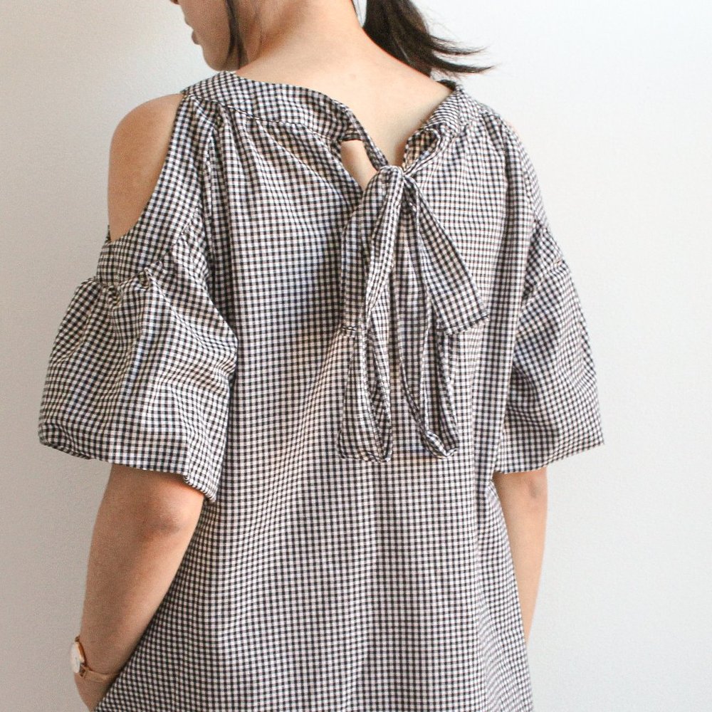 Gingham Shift Dress